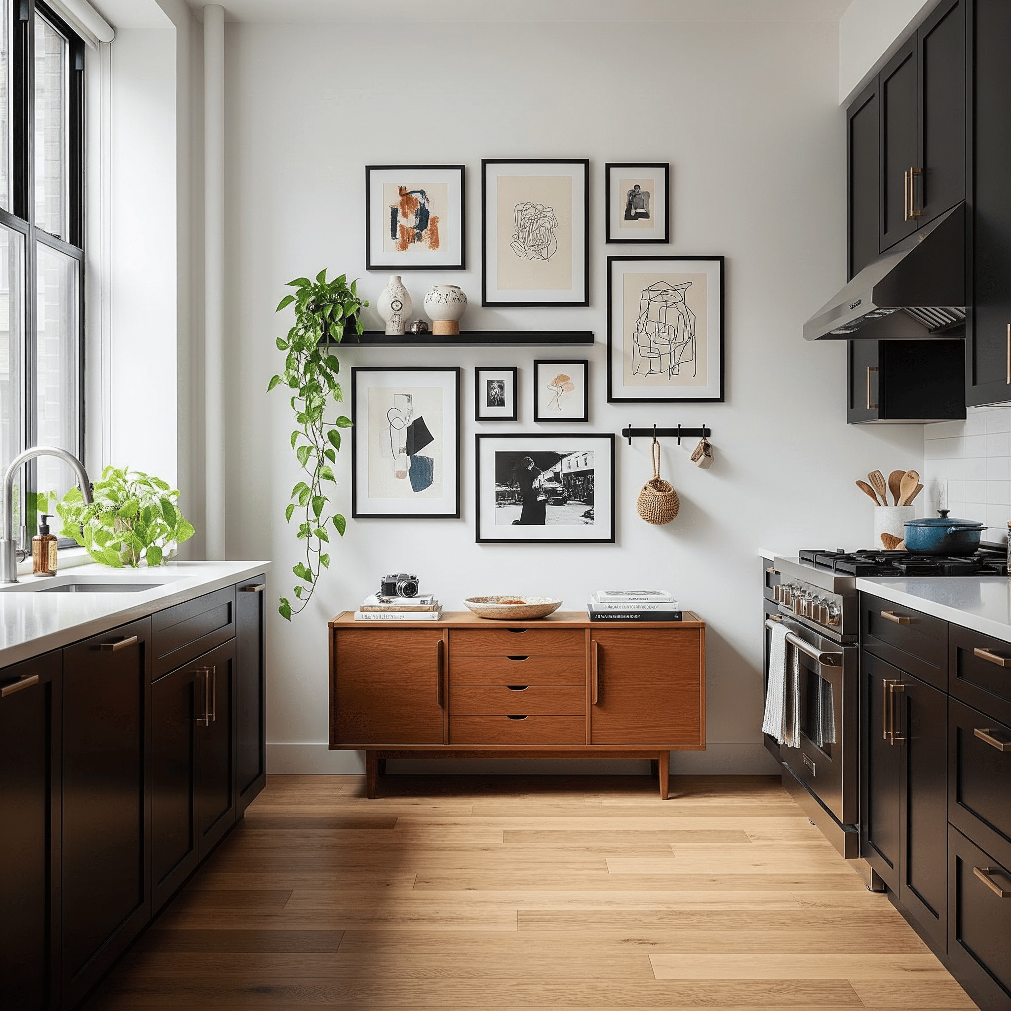 Gallery Wall Idea #2 - Living Room Gallery Wall Ideas
